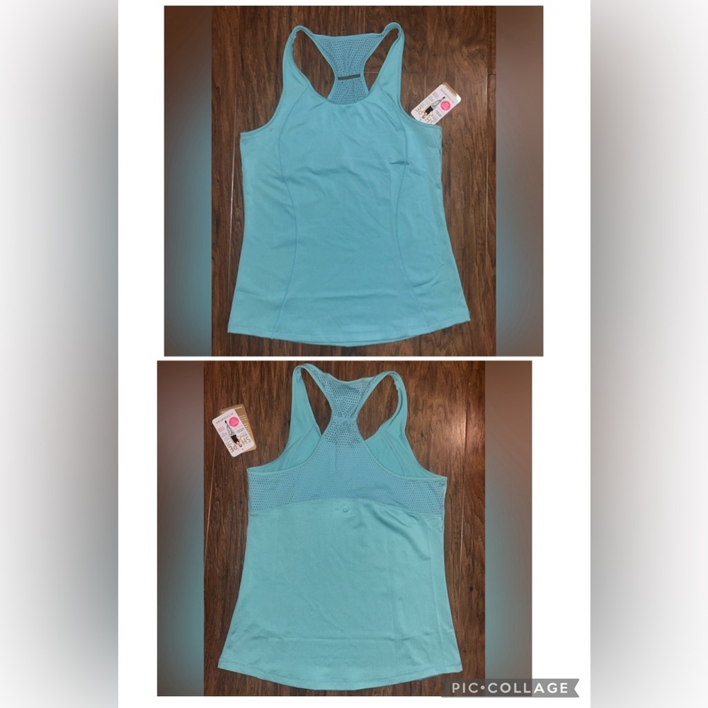 NWT Shape Women’s S-Seam Tank - Aqua - Sz Medium